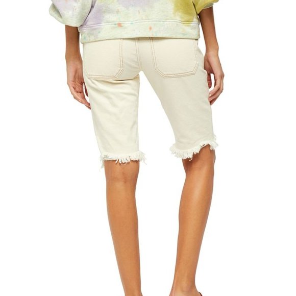 NWT FREE PEOPLE Rebel Rouser Cut Off Shorts - Picture 4 of 12